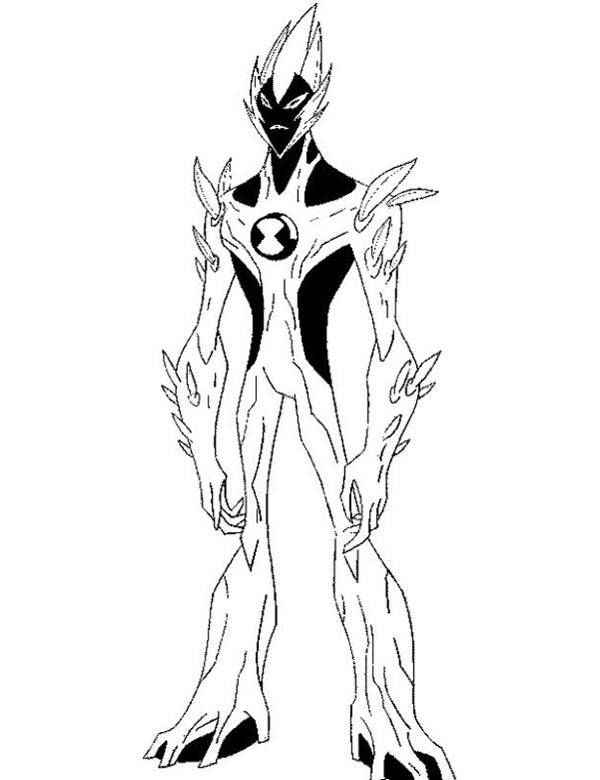 Ben 10 kolorowanki